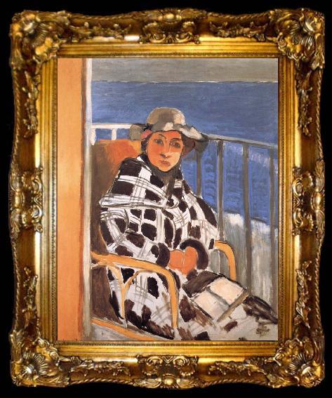 framed  Henri Matisse Scotland jacket, ta009-2